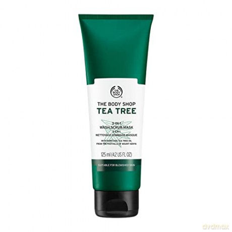The Body Shop Exfoliating mask for oily and problematic skin Tea Tree (3 in 1 Wash Scrub Mask) 125 ml