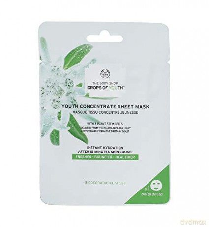 The Body Shop Refreshing face mask Drops of Youth (Youth Concentrate Sheet Mask) 21 ml