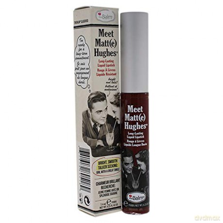 theBalm Long-lasting liquid lipstick Meet Matt (e) 7.4 ml Hughes - Shade: Adoring Merlot
