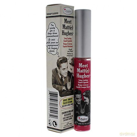theBalm Long-lasting liquid lipstick Meet Matt (e) 7.4 ml Hughes - Shade: Chivalrous	Bright Pink