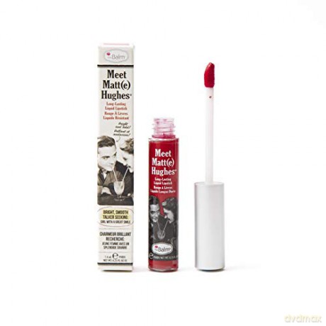 theBalm Long-lasting liquid lipstick Meet Matt (e) 7.4 ml Hughes - Shade: Devoted Bright Red