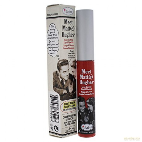 theBalm Long-lasting liquid lipstick Meet Matt (e) 7.4 ml Hughes - Shade: Honest Warm Coral