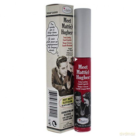 theBalm Long-lasting liquid lipstick Meet Matt (e) 7.4 ml Hughes - Shade: Sentimental Warm Magenta