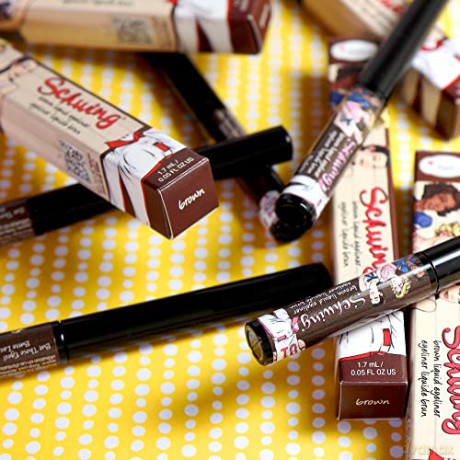 theBalm Schwing liquid eyeliner 1.7 ml - Shade: Brown