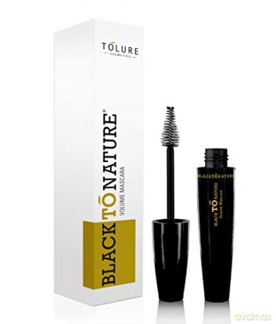 Tolure Cosmetics Mascara for larger volume of lashes BLACKTONATURE Volume Mascara 10 ml