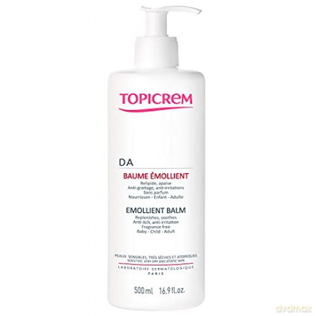 Topicrem DA (Emollient Balm) 500 ml body balm for very dry and sensitive skin