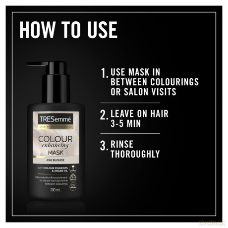 TRESemmé Toning hair mask Ash Blonde (Colouring Mask) 200 ml