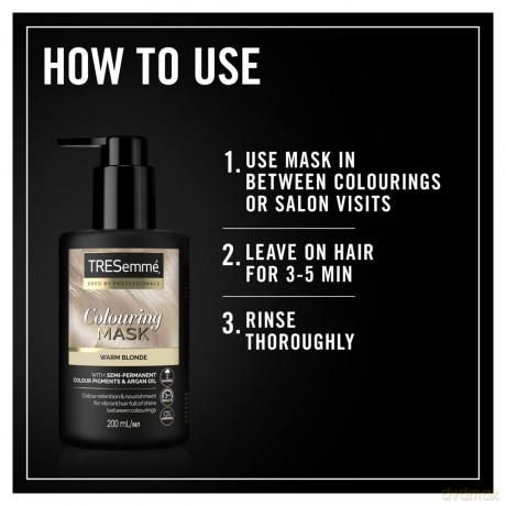 TRESemmé Toning hair mask Warm Blonde (Colouring Mask) 200 ml