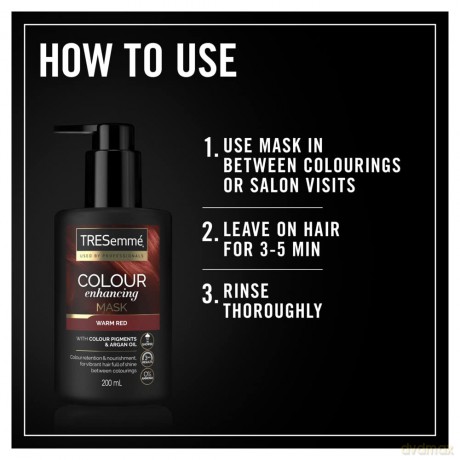 TRESemmé Toning hair mask Warm Red (Colouring Mask) 200 ml