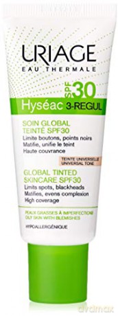 Uriage Hyséac 3-Regul SPF 30 (Global Tinted Skin-Care SPF 30) 40 ml
