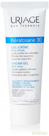 Uriage Kératosane 30 Emollient Gel Cream (Cream Gel) - Volume: 75 ml