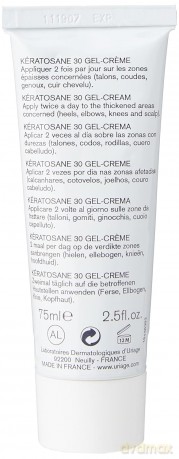 Uriage Kératosane 30 Emollient Gel Cream (Cream Gel) - Volume: 75 ml