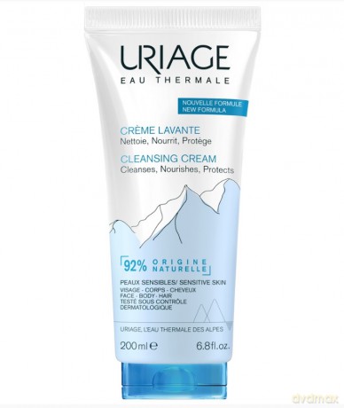 Uriage Nourishing and Cleansing Cream 200 ml