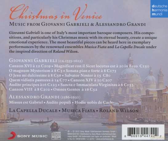 Musica Fiata Christmas In Venice [CD]