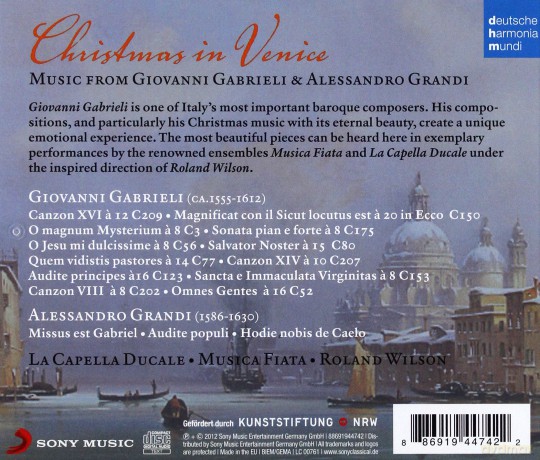Musica Fiata Christmas In Venice [CD]