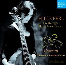 Hille Perl: Telemann/Pfeiffer/Graun: Concertos For Viola Da Gamba [CD]