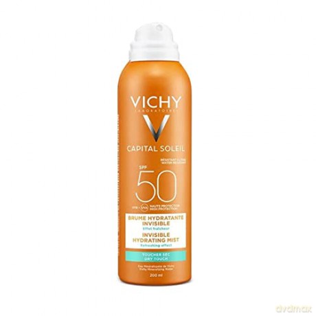 Vichy Invisible Spray Moisturizer SPF 50 Idéal Soleil (Invisible Hydrating Mist) 200 ml