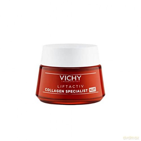 Vichy Night cream against wrinkles and reducing the quality of collagen in the skin Liftactiv Collagen Special ist Nuit 50 ml