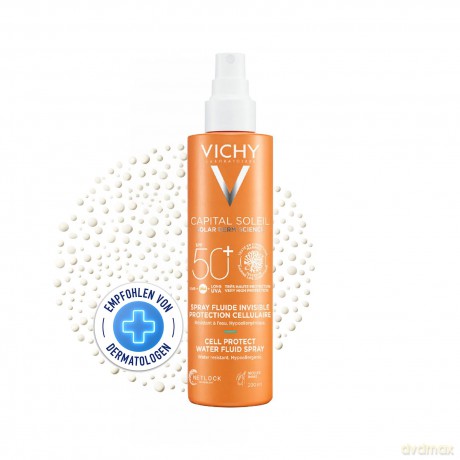 Vichy Waterproof fluid spray SPF 50+ Capital Soleil (Water Fluid Spray) 200 ml