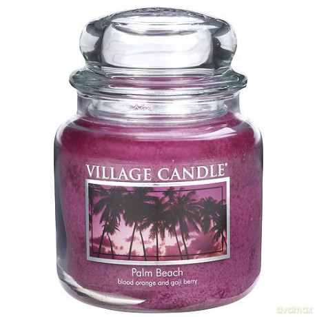 Village Candle Fragrant Candle in Glass Palm Beach (Palm Beach) 397 g