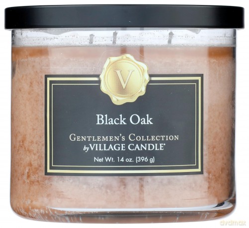 Village Candle Scented candle in Black Oak glass 396 g