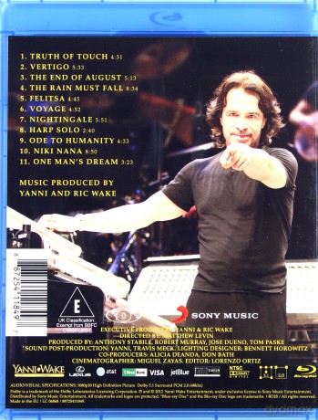 Yanni: Yanni - Live At El Morro, Puerto Rico [Blu-Ray]