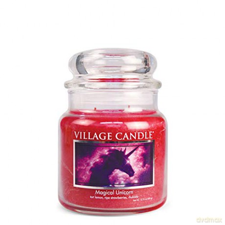 Village Candle Scented candle in glass Magic al Unicorn 389 g