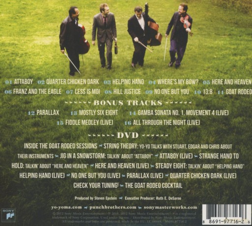 Yo-Yo Ma, Stuart Duncan, Edgar: The Goat Rodeo Sessions Deluxe [CD]+[DVD]