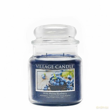 Village Candle Scented candle in glass Wild Maine Blue berry 389 g