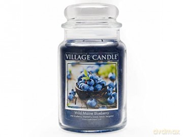 Village Candle Scented candle in glass Wild Maine Blue berry 602 g