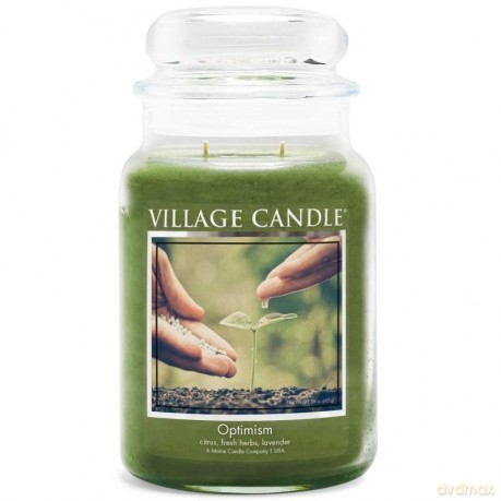 Village Candle Scented candle in Optimism glass 602 g