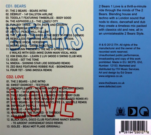 2 Bears 1 Love: 2 Bears 1 Love [2CD]