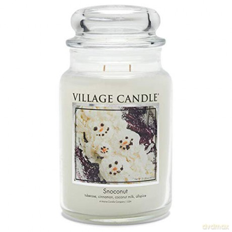 Village Candle Scented candle in Snoconut glass 602 g
