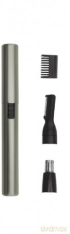 Wahl Battery nose and ear trimmer Micro Lithium Satin Silver 5640-1016