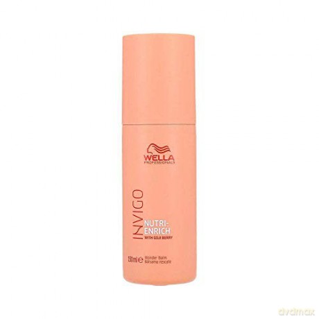 Wella Professionals Dry Balm for Dry and Damaged Hair Invigo Nutri- Enrich (Wonder Balm) - Volume: 150 ml