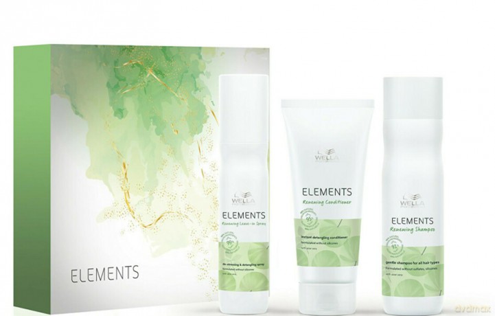 Wella Professionals Elements Kit regenerating hair care gift set