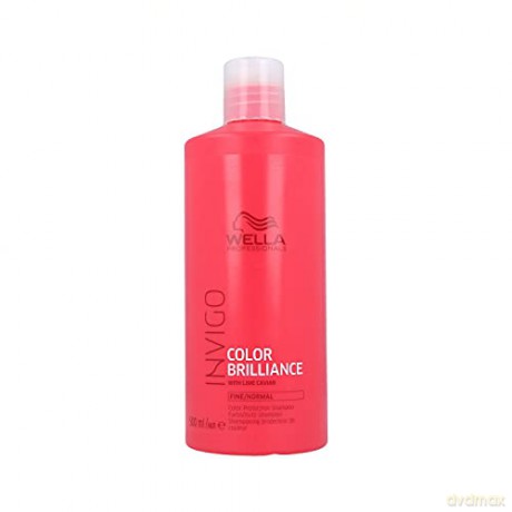 Wella Professionals Shampoo for Fine and Normal Hair Invigo Color Brilliance (Color Protection Shampoo) - Volume: 500 ml