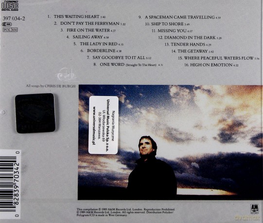 Chris De Burgh: Spark To A Flame [CD]