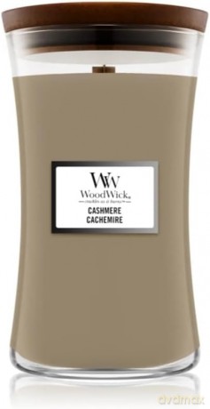 WoodWick Scented candle vase medium Cashmere 275 g