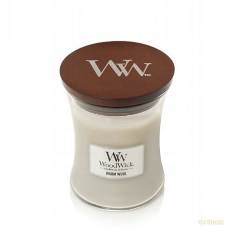 WoodWick Scented candle vase Warm Wool 275 g
