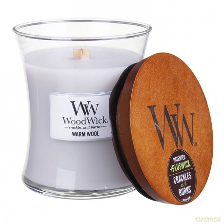 WoodWick Scented candle vase Warm Wool 275 g