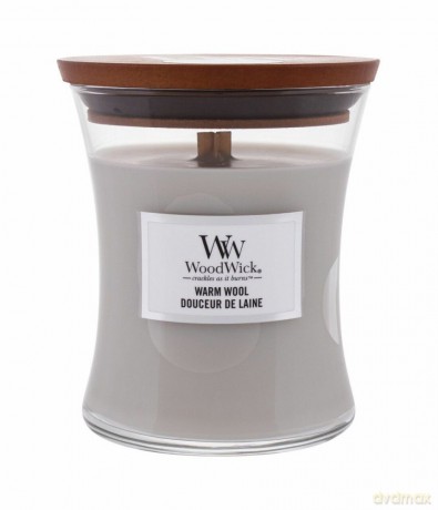 WoodWick Scented candle vase Warm Wool 275 g