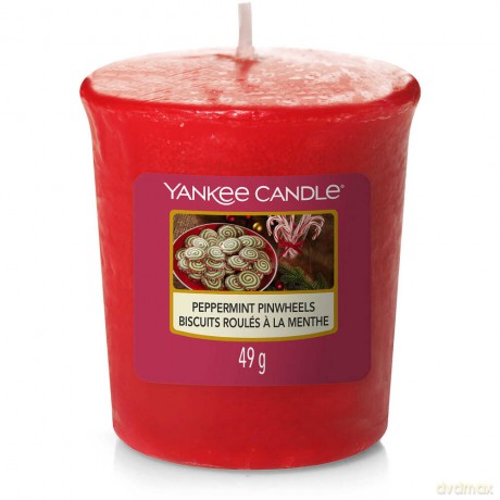 Yankee Candle Aromatic votive candle Peppermint Pinwheels 49 g
