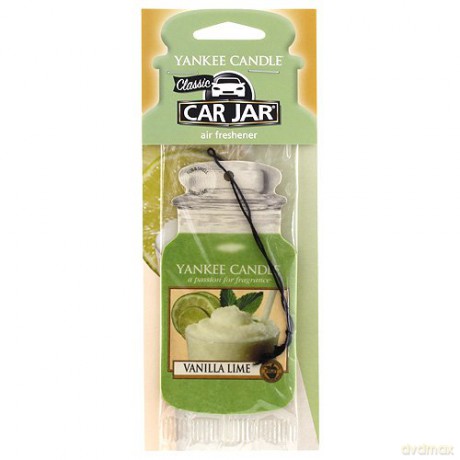 Yankee Candle Car paper card Vanilla Lime 1 pc