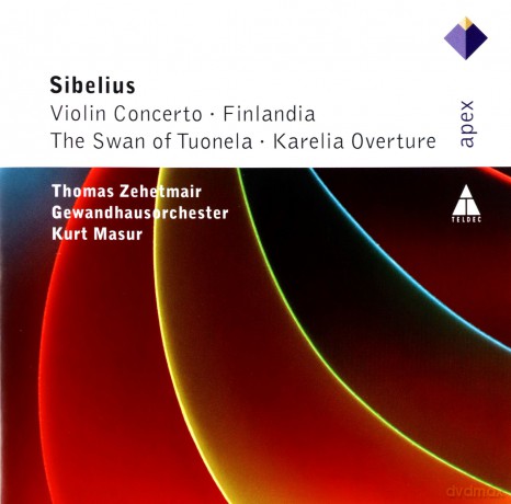 Zehetmair/Masur/Gol: Sibe:Violin Concerto, Finlandi [CD]