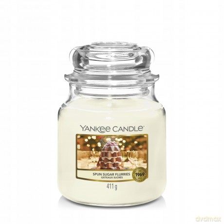 Yankee Candle Classic Medium Spun Sugar Flurries Scented Candle