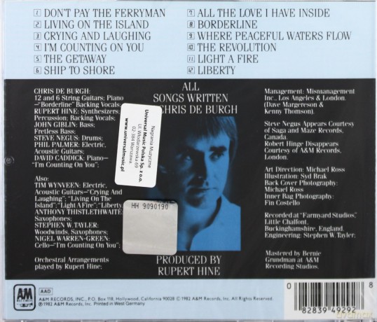 Chris De Burgh: The Gateway [CD]