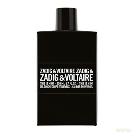 Zadig & Voltaire This Is Him - sprchový gel - Volume: 200 ml