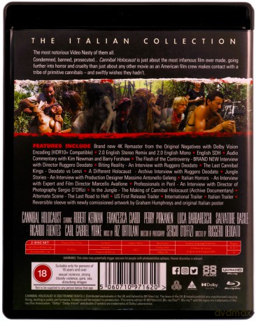 Cannibal Holocaust (Nadzy i rozszarpani) [Blu-Ray 4K]+[Blu-Ray]