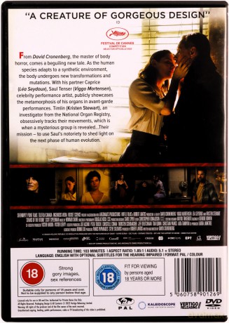 Crimes Of The Future [DVD]